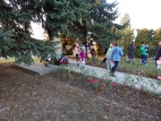 100.výročí vzniku Československé republiky - výsadba stromů Alej republiky na Vlkavě